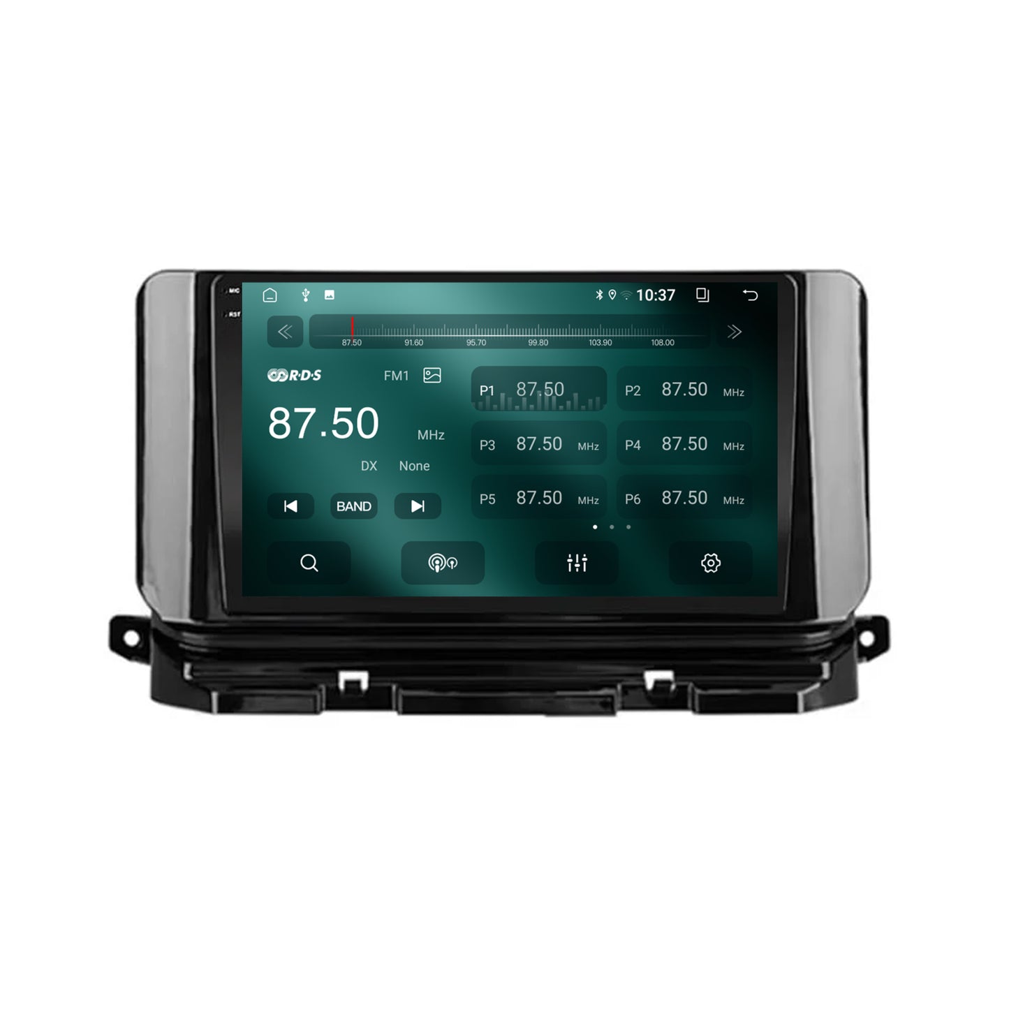 Navigatie 2K Skoda Octavia 4 (2021+), Android, S-Quadcore / 4GB RAM + 64GB ROM, 10.36 Inch - AD-BGS100042K+AD-BGRKIT010