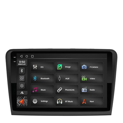 Navigatie 2K Skoda Superb 2 (2008-2015), Android, S-Quadcore / 4GB RAM + 64GB ROM, 10.36 Inch - AD-BGS100042K+AD-BGRKIT043