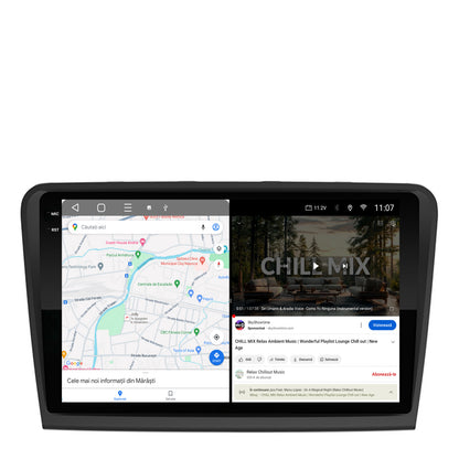 Navigatie 2K Skoda Superb 2 (2008-2015), Android, S-Quadcore / 4GB RAM + 64GB ROM, 10.36 Inch - AD-BGS100042K+AD-BGRKIT043