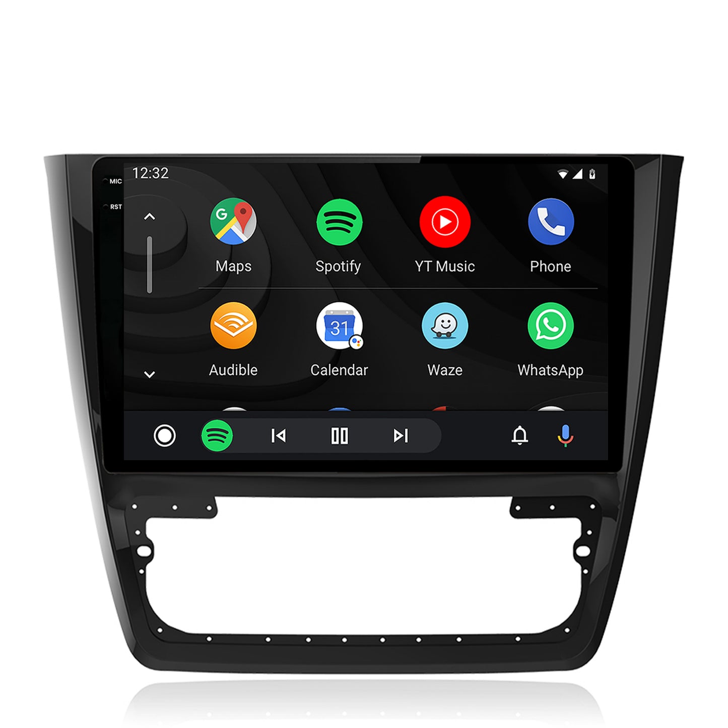 Navigatie 2K Skoda Yeti, Android, S-Quadcore / 4GB RAM + 64GB ROM, 10.36 Inch - AD-BGS100042K+AD-BGRKIT040