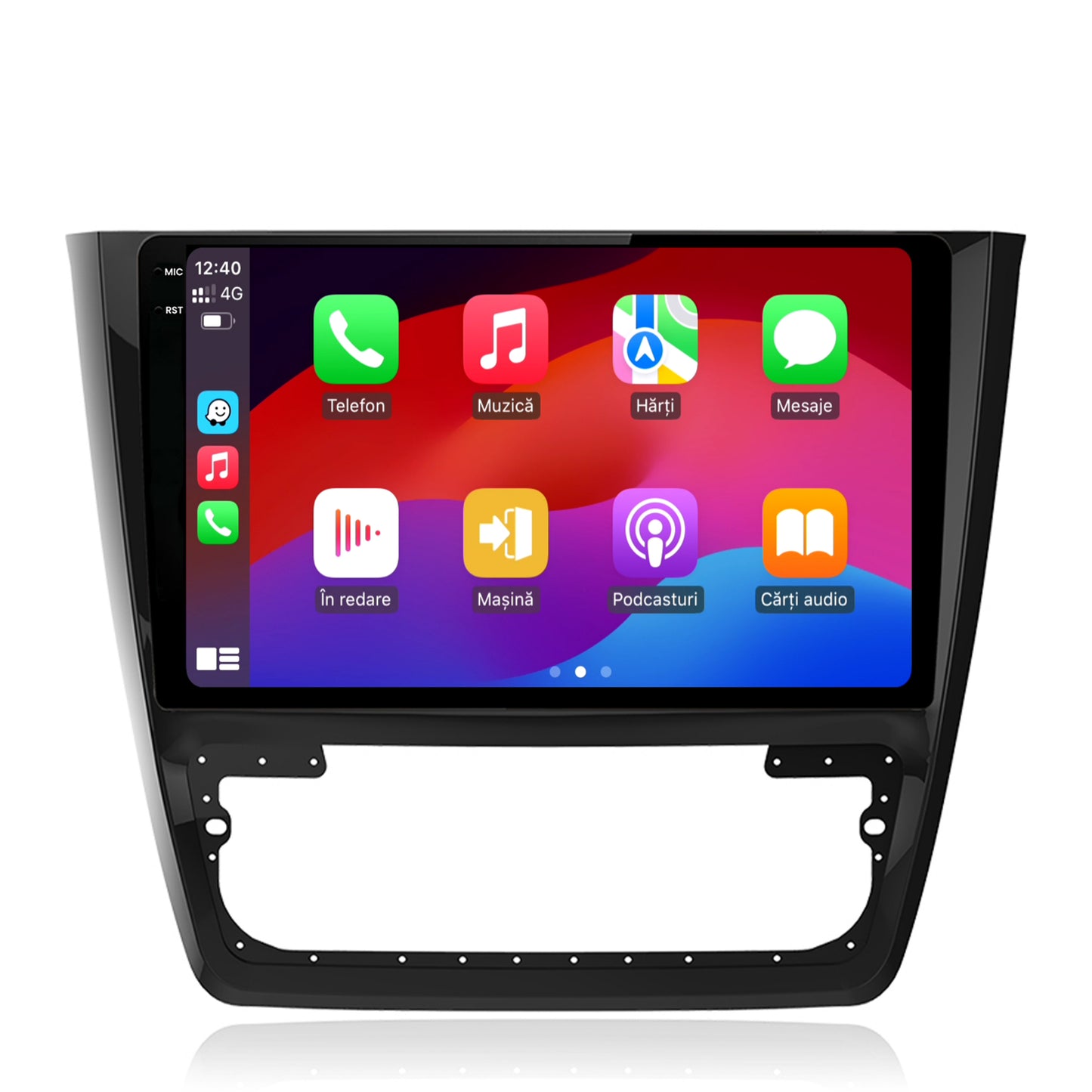 Navigatie 2K Skoda Yeti, Android, S-Quadcore / 4GB RAM + 64GB ROM, 10.36 Inch - AD-BGS100042K+AD-BGRKIT040