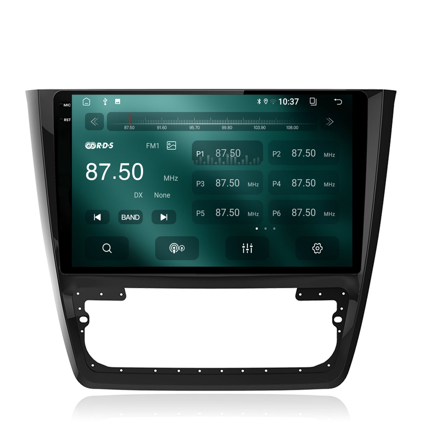 Navigatie 2K Skoda Yeti, Android, S-Quadcore / 4GB RAM + 64GB ROM, 10.36 Inch - AD-BGS100042K+AD-BGRKIT040