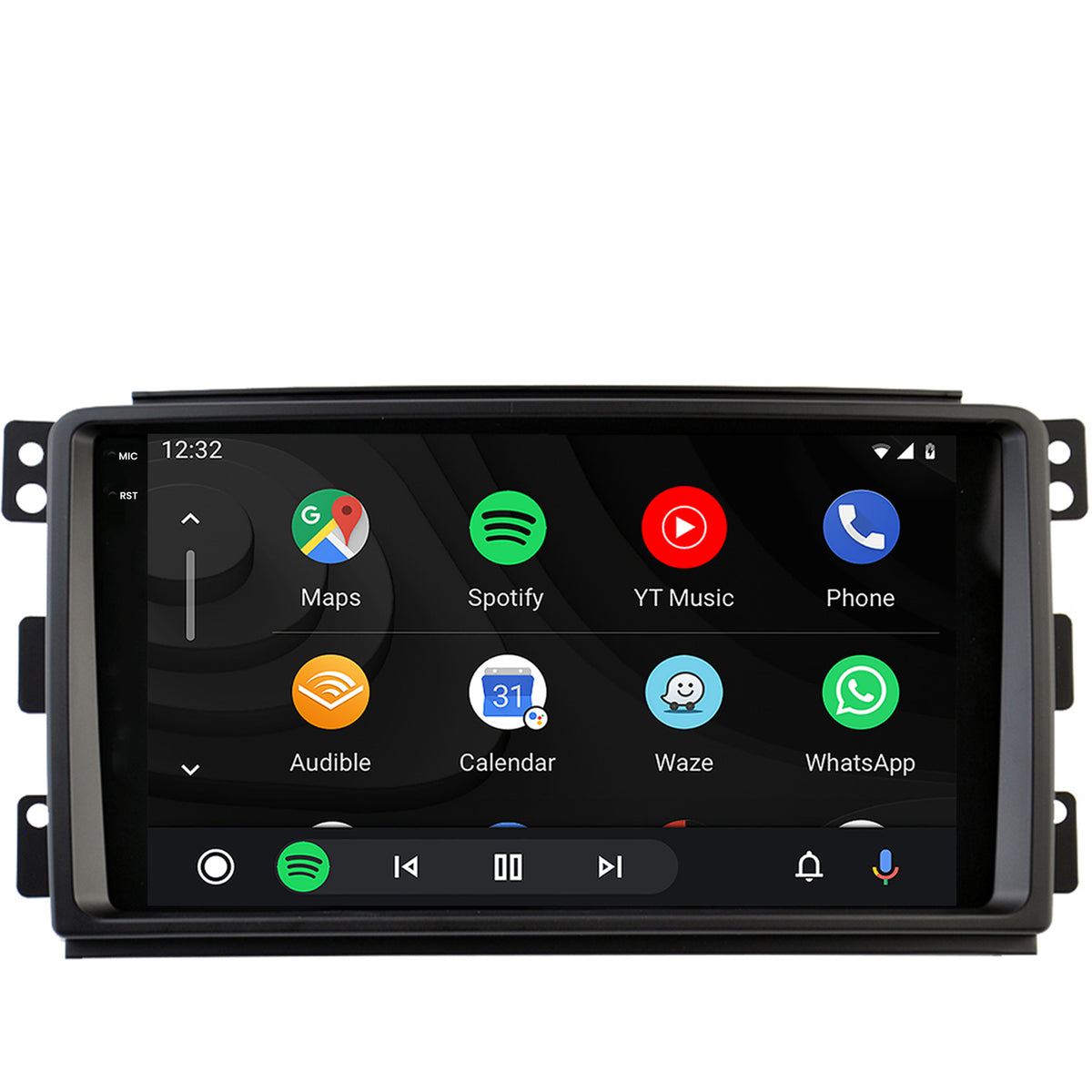 Navigatie 2K Smart For Two (2007-2010), Android, S-Quadcore / 4GB RAM + 64GB ROM, 9.5 Inch - AD-BGS90042K+AD-BGRKIT417