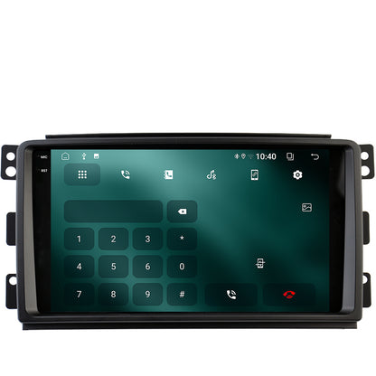 Navigatie 2K Smart For Two (2007-2010), Android, S-Quadcore / 4GB RAM + 64GB ROM, 9.5 Inch - AD-BGS90042K+AD-BGRKIT417