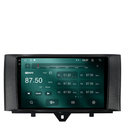 Navigatie 2K Smart Fortwo (2010-2015), Android, S-Quadcore / 4GB RAM + 64GB ROM, 9.5 Inch - AD-BGS90042K+AD-BGRKIT409