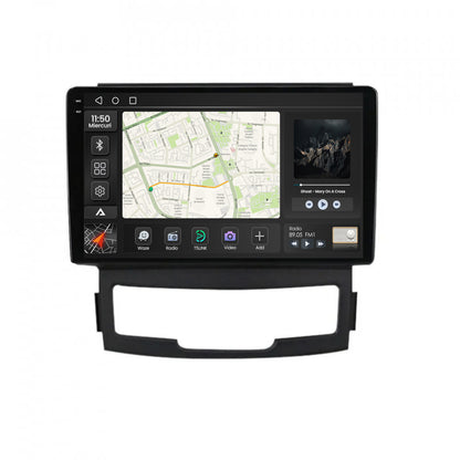Navigatie 2K Ssang Yong Korando (2010-2013), Android, S-Quadcore / 4GB RAM + 64GB ROM, 9.5 Inch - AD-BGS90042K+AD-BGRKIT432