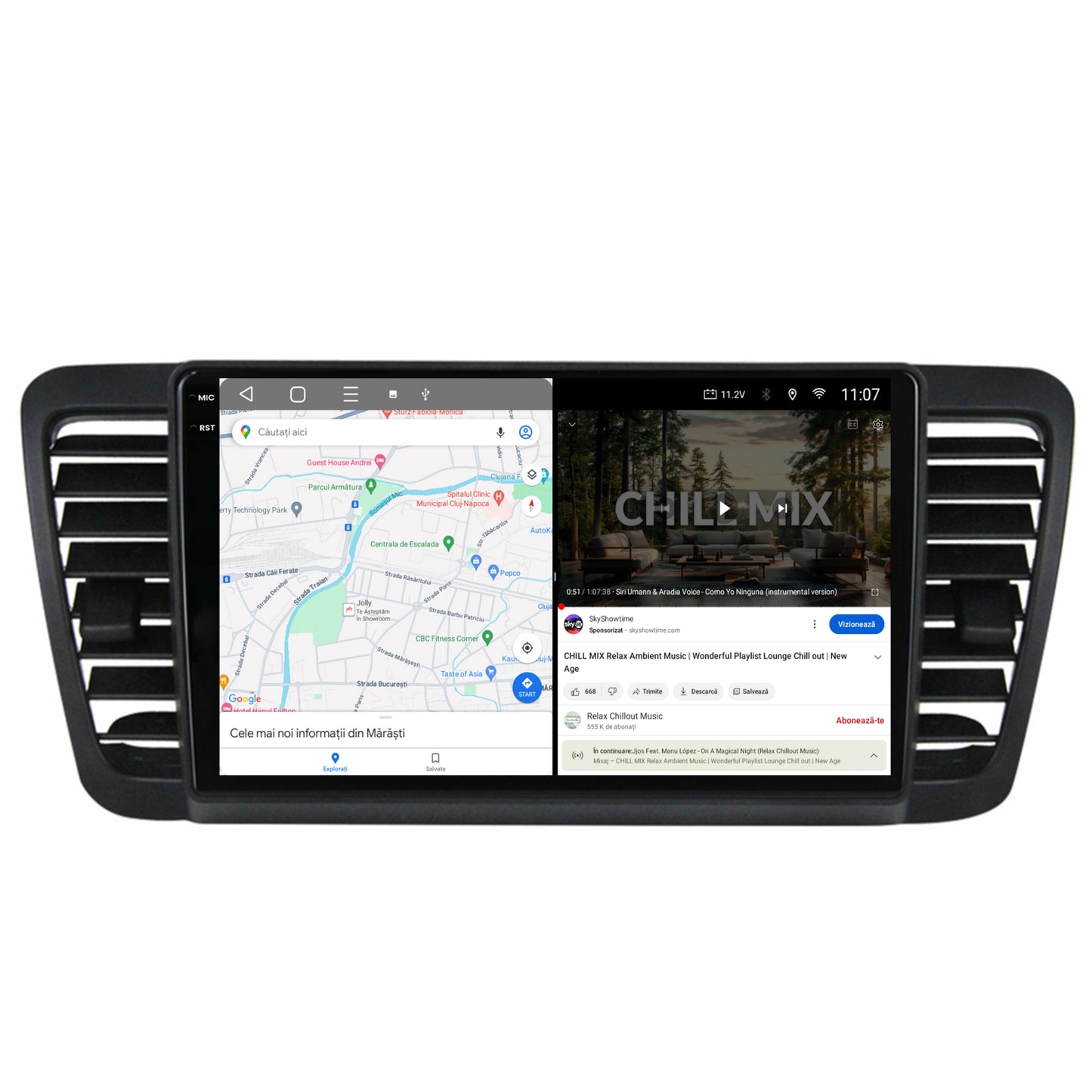 Navigatie 2K Subaru Legacy (2004-2010), Android, S-Quadcore / 4GB RAM + 64GB ROM, 9.5 Inch - AD-BGS90042K+AD-BGRKIT338