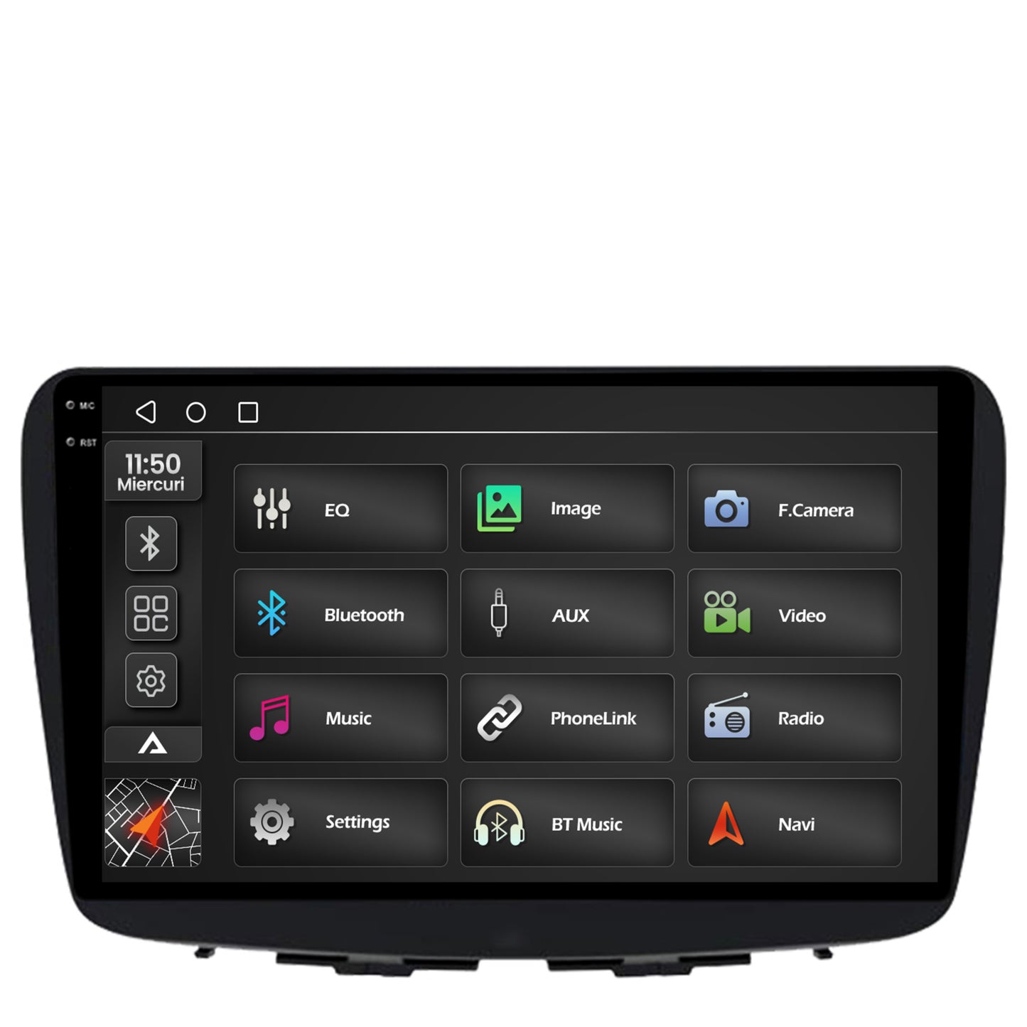 Navigatie 2K Suzuki Baleno, Android, S-Quadcore / 4GB RAM + 64GB ROM, 9.5 Inch - AD-BGS90042K+AD-BGRKIT310
