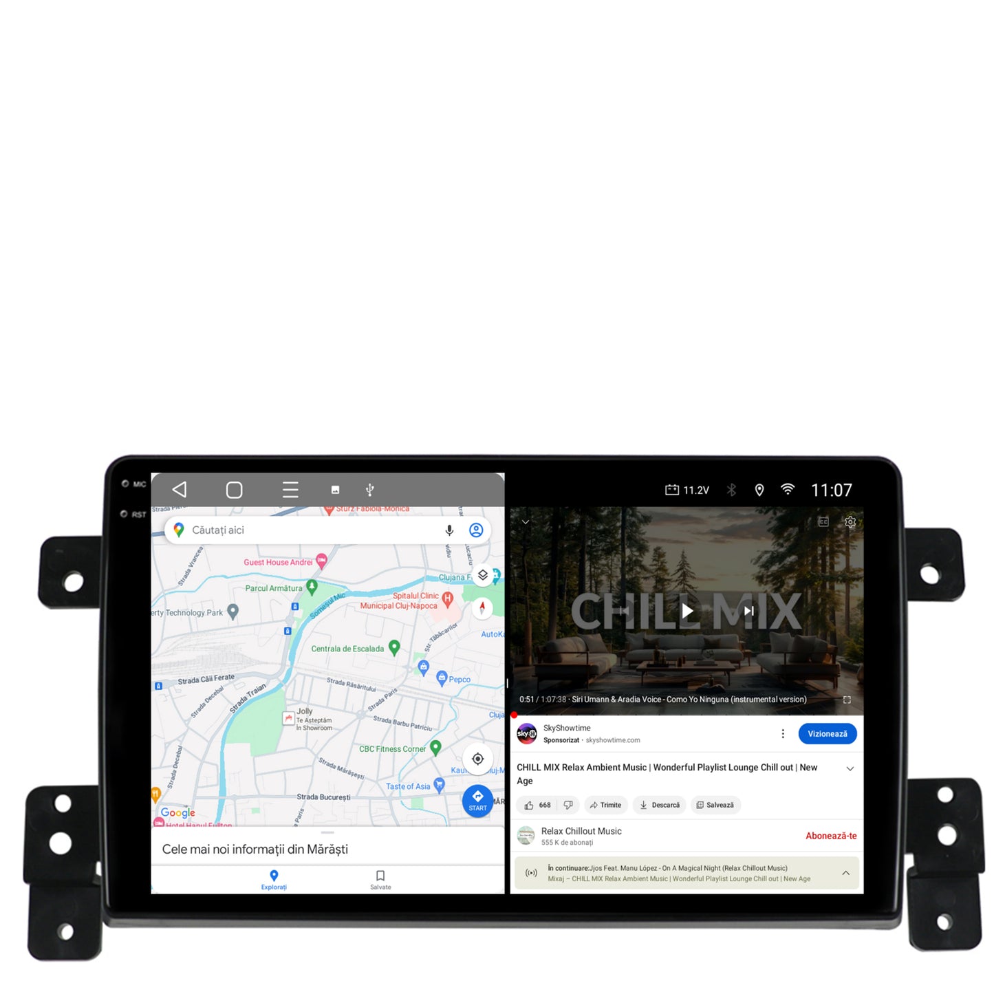 Navigatie 2K Suzuki Grand Vitara (2005-2015), Android, S-Quadcore / 4GB RAM + 64GB ROM, 9.5 Inch - AD-BGS90042K+AD-BGRKIT314