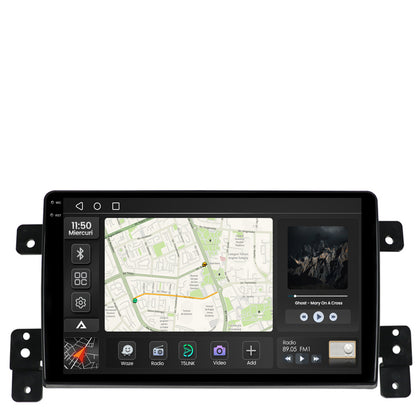 Navigatie 2K Suzuki Grand Vitara (2005-2015), Android, S-Quadcore / 4GB RAM + 64GB ROM, 9.5 Inch - AD-BGS90042K+AD-BGRKIT314