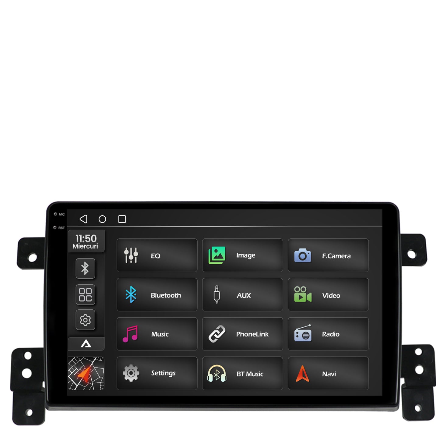 Navigatie 2K Suzuki Grand Vitara (2005-2015), Android, S-Quadcore / 4GB RAM + 64GB ROM, 9.5 Inch - AD-BGS90042K+AD-BGRKIT314