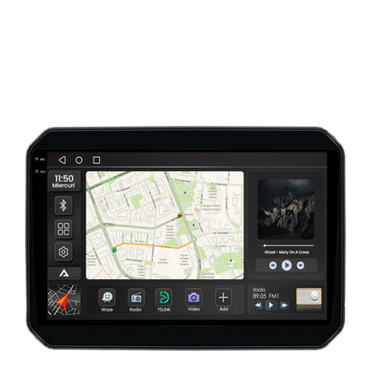 Navigatie 2K Suzuki Ignis (2016+), Android, S-Quadcore / 4GB RAM + 64GB ROM, 9.5 Inch - AD-BGS90042K+AD-BGRKIT308