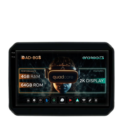 Navigatie 2K Suzuki Ignis (2016+), Android, S-Quadcore / 4GB RAM + 64GB ROM, 9.5 Inch - AD-BGS90042K+AD-BGRKIT308