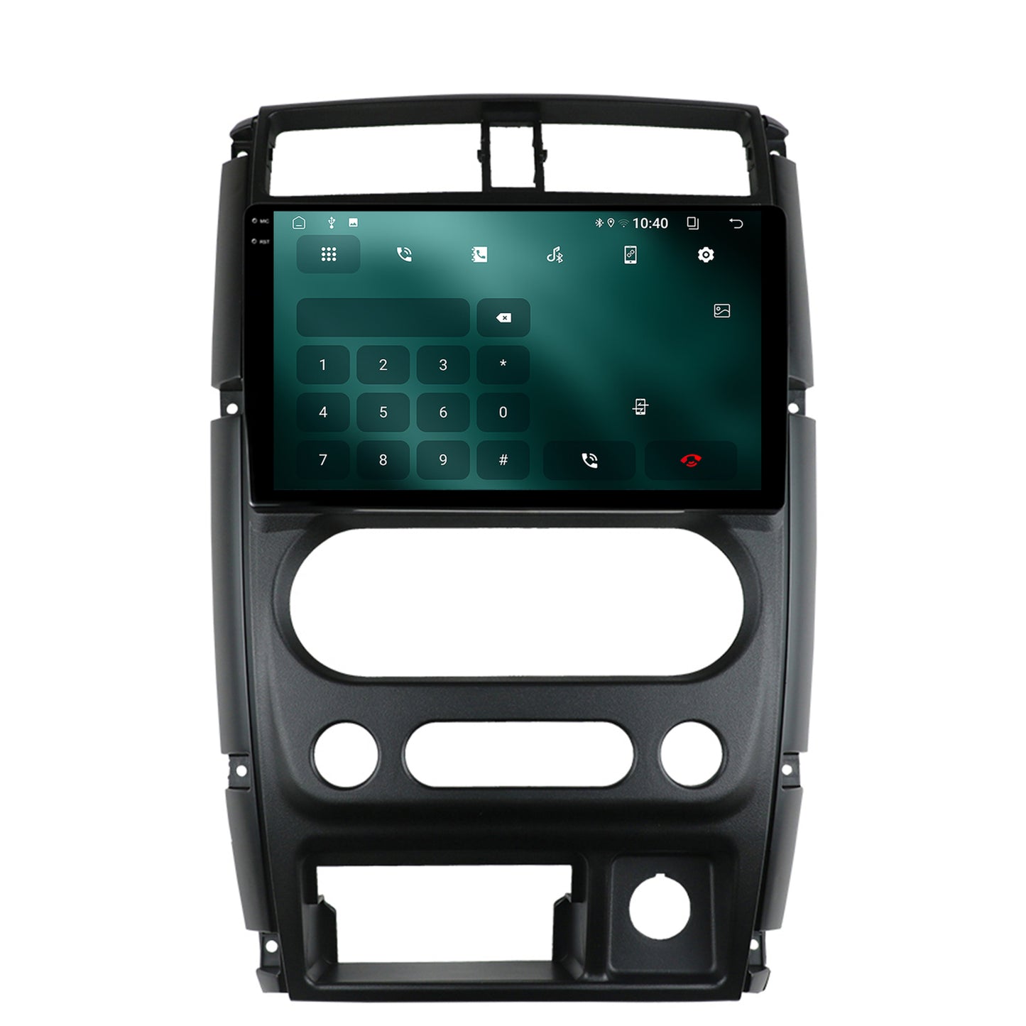 Navigatie 2K Suzuki Jimny (2005+), Android, S-Quadcore / 4GB RAM + 64GB ROM, 9.5 Inch - AD-BGS90042K+AD-BGRKIT315