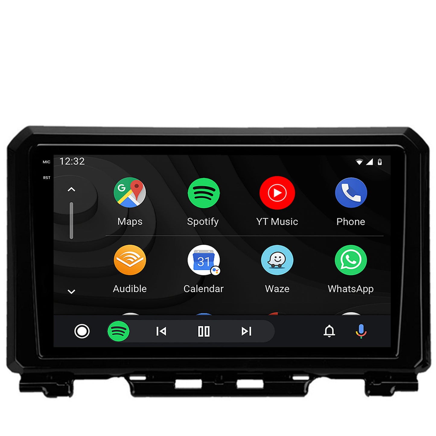 Navigatie 2K Suzuki Jimny (2018-2022), Android, S-Quadcore / 4GB RAM + 64GB ROM, 9.5 Inch - AD-BGS90042K+AD-BGRKIT312