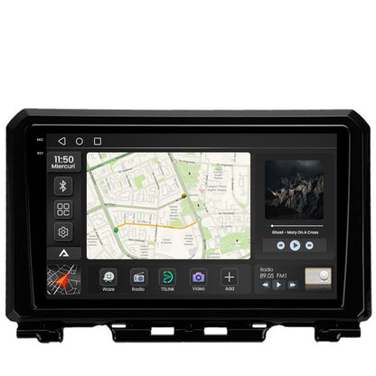 Navigatie 2K Suzuki Jimny (2018-2022), Android, S-Quadcore / 4GB RAM + 64GB ROM, 9.5 Inch - AD-BGS90042K+AD-BGRKIT312