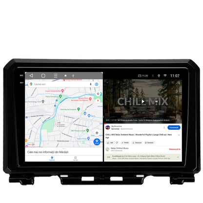 Navigatie 2K Suzuki Jimny (2018-2022), Android, S-Quadcore / 4GB RAM + 64GB ROM, 9.5 Inch - AD-BGS90042K+AD-BGRKIT312