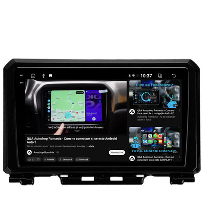 Navigatie 2K Suzuki Jimny (2018-2022), Android, S-Quadcore / 4GB RAM + 64GB ROM, 9.5 Inch - AD-BGS90042K+AD-BGRKIT312