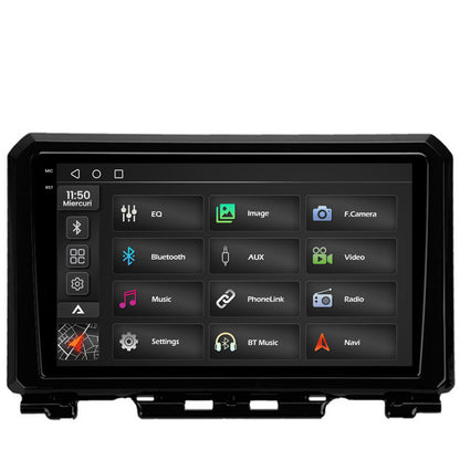 Navigatie 2K Suzuki Jimny (2018-2022), Android, S-Quadcore / 4GB RAM + 64GB ROM, 9.5 Inch - AD-BGS90042K+AD-BGRKIT312
