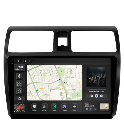 Navigatie 2K Suzuki Swift (2003-2010), Android, S-Quadcore / 4GB RAM + 64GB ROM, 10.36 Inch - AD-BGS100042K+AD-BGRKIT301
