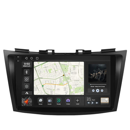 Navigatie 2K Suzuki Swift (2011-2017), Android, S-Quadcore / 4GB RAM + 64GB ROM, 9.5 Inch - AD-BGS90042K+AD-BGRKIT304