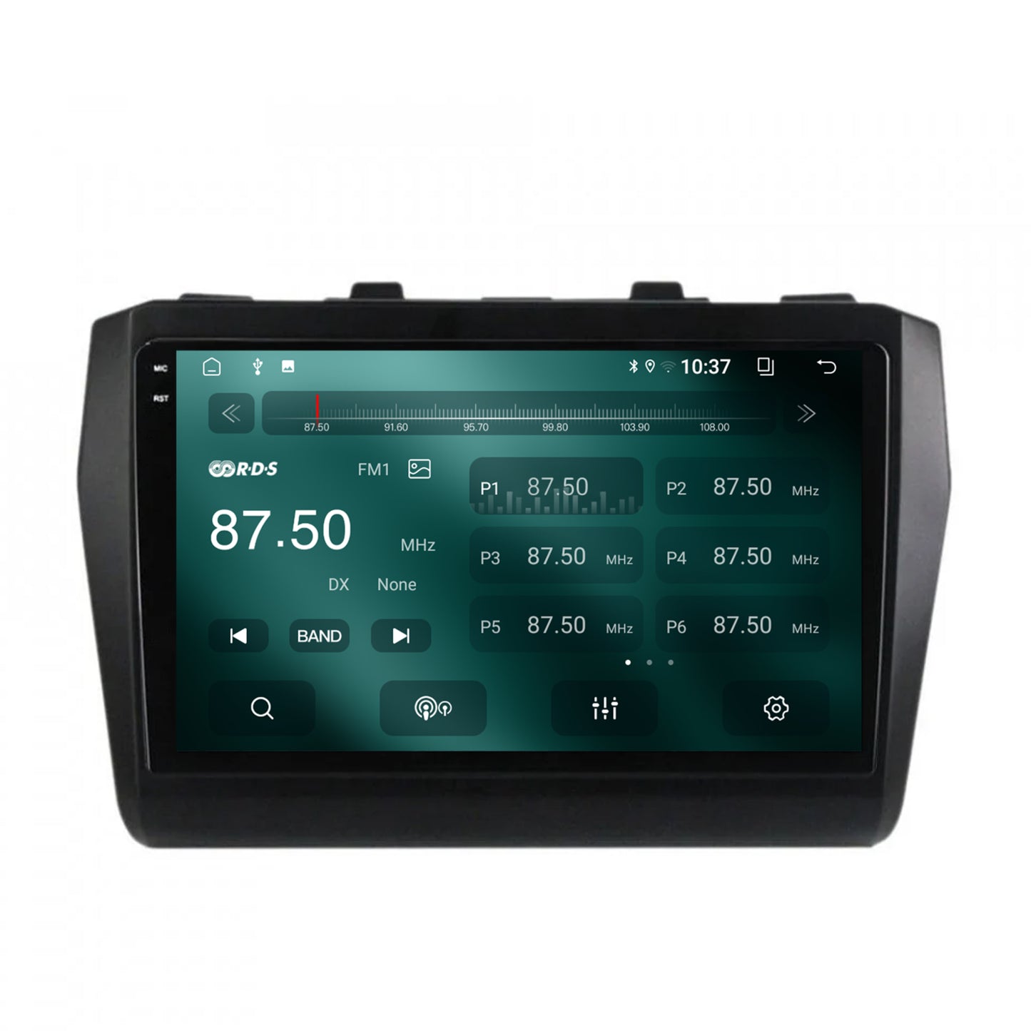 Navigatie 2K Suzuki Swift (2017+), Android, S-Quadcore / 4GB RAM + 64GB ROM, 9.5 Inch - AD-BGS90042K+AD-BGRKIT085