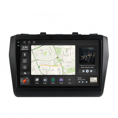 Navigatie 2K Suzuki Swift (2017+), Android, S-Quadcore / 4GB RAM + 64GB ROM, 9.5 Inch - AD-BGS90042K+AD-BGRKIT085