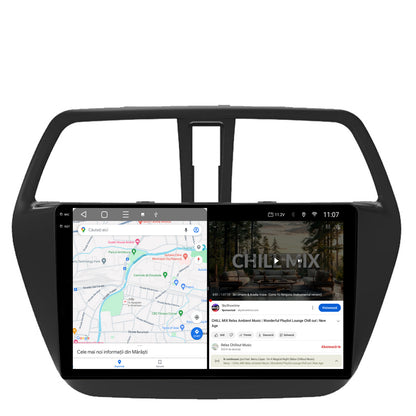 Navigatie 2K Suzuki SX4 S-Cross (2014-2020), Android, S-Quadcore / 4GB RAM + 64GB ROM, 9.5 Inch - AD-BGS90042K+AD-BGRKIT305