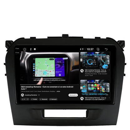Navigatie 2K Suzuki Vitara (2015+), Android, S-Quadcore / 4GB RAM + 64GB ROM, 9.5 Inch - AD-BGS90042K+AD-BGRKIT299