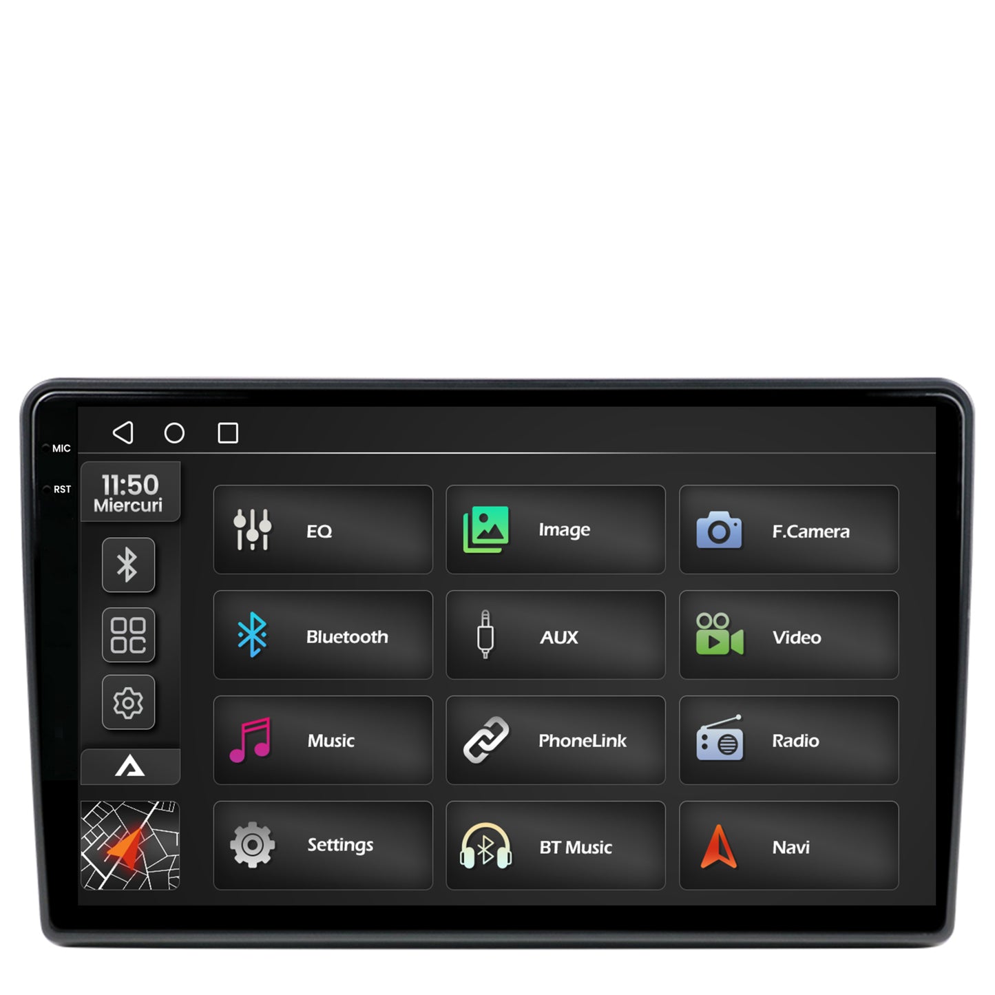 Navigatie 2K Toyota Auris (2012-2014), Android, S-Quadcore / 4GB RAM + 64GB ROM, 9.5 Inch - AD-BGS90042K+AD-BGRKIT090