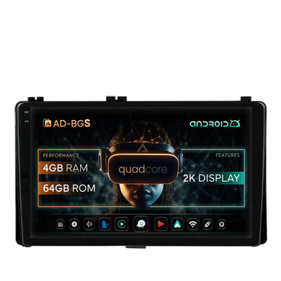 Navigatie 2K Toyota Auris/ Corolla (2016-2018), Android, S-Quadcore / 4GB RAM + 64GB ROM, 9.5 Inch - AD-BGS90042K+AD-BGRKIT089AV2
