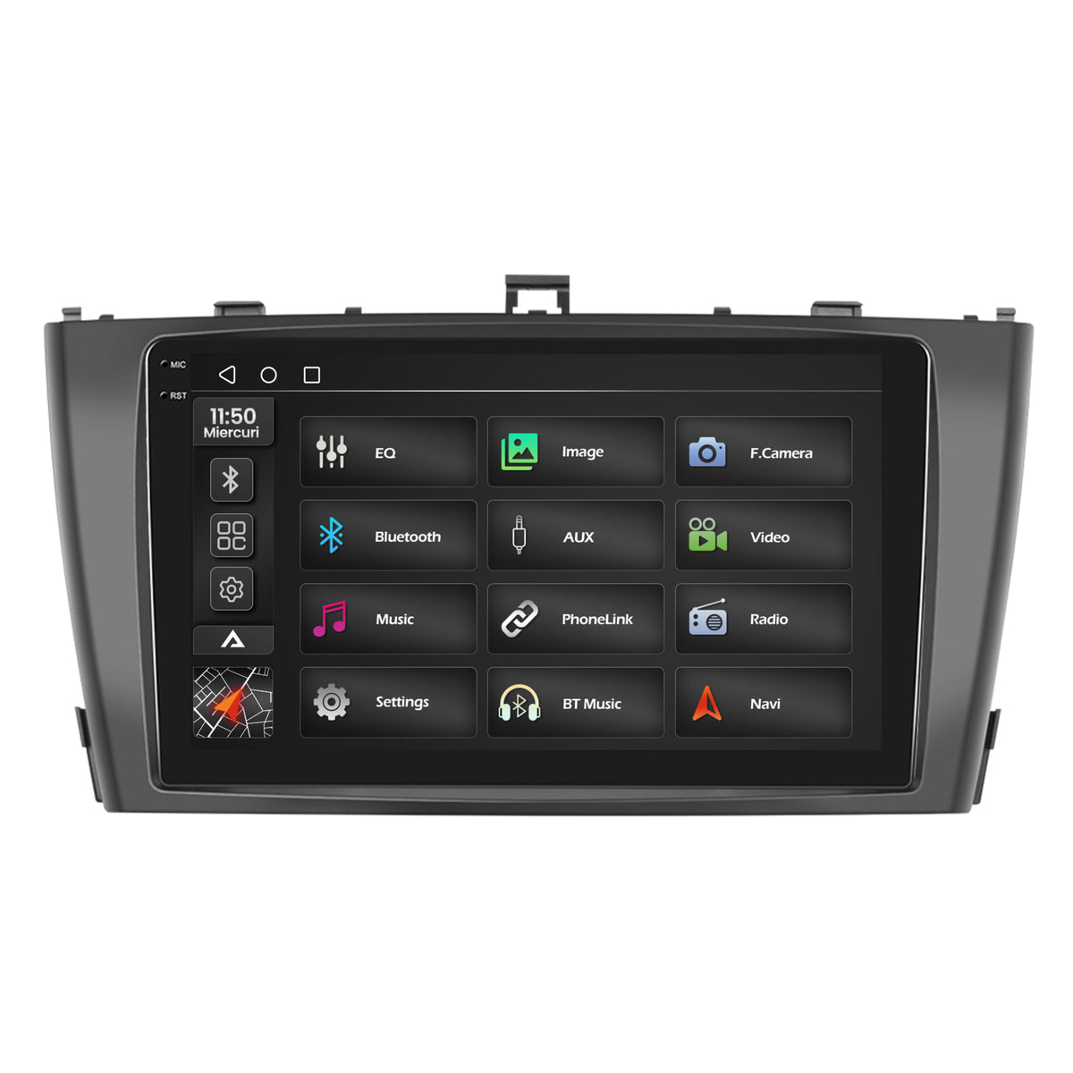 Navigatie 2K Toyota Avensis (2009-2015), Android, S-Quadcore / 4GB RAM + 64GB ROM, 9.5 Inch - AD-BGS90042K+AD-BGRKIT093-B