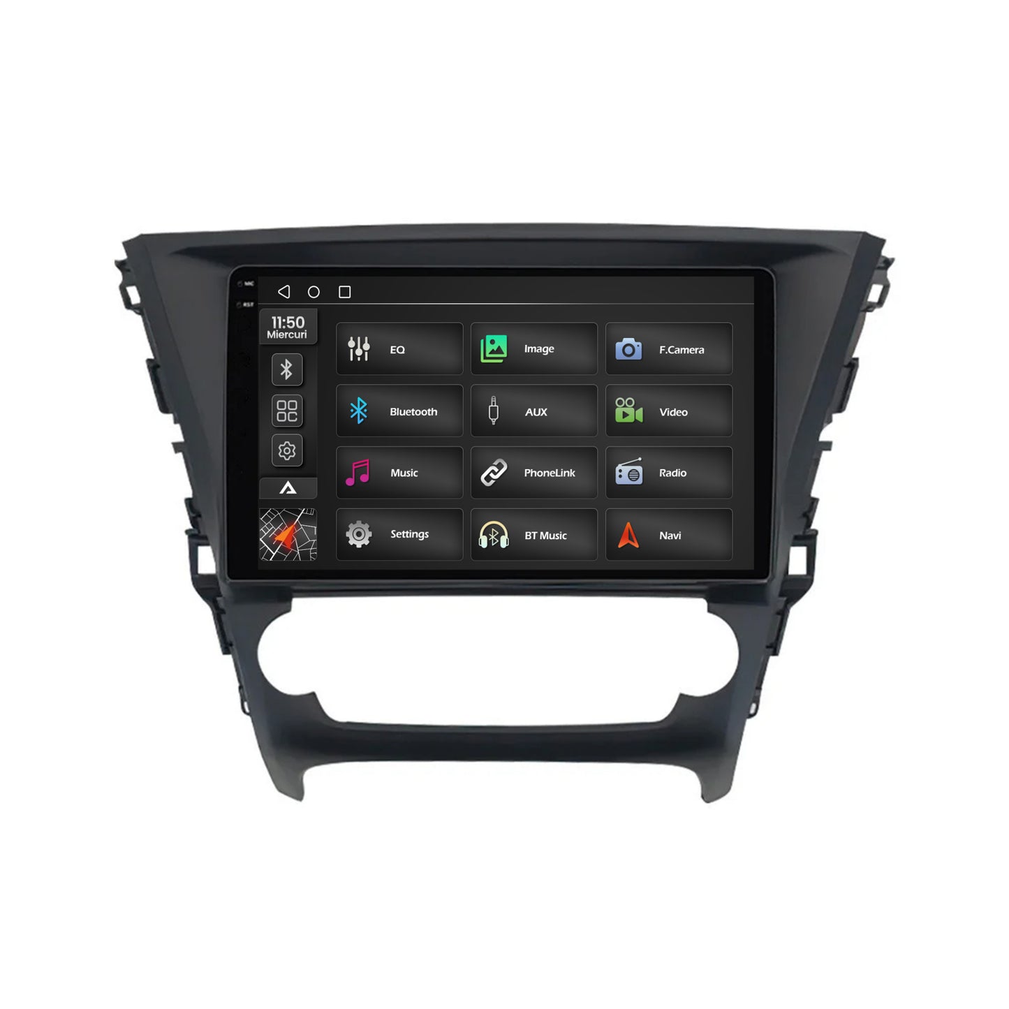Navigatie 2K Toyota Avensis (2015-2018), Android, S-Quadcore / 4GB RAM + 64GB ROM, 10.36 Inch - AD-BGS100042K+AD-BGRKIT063
