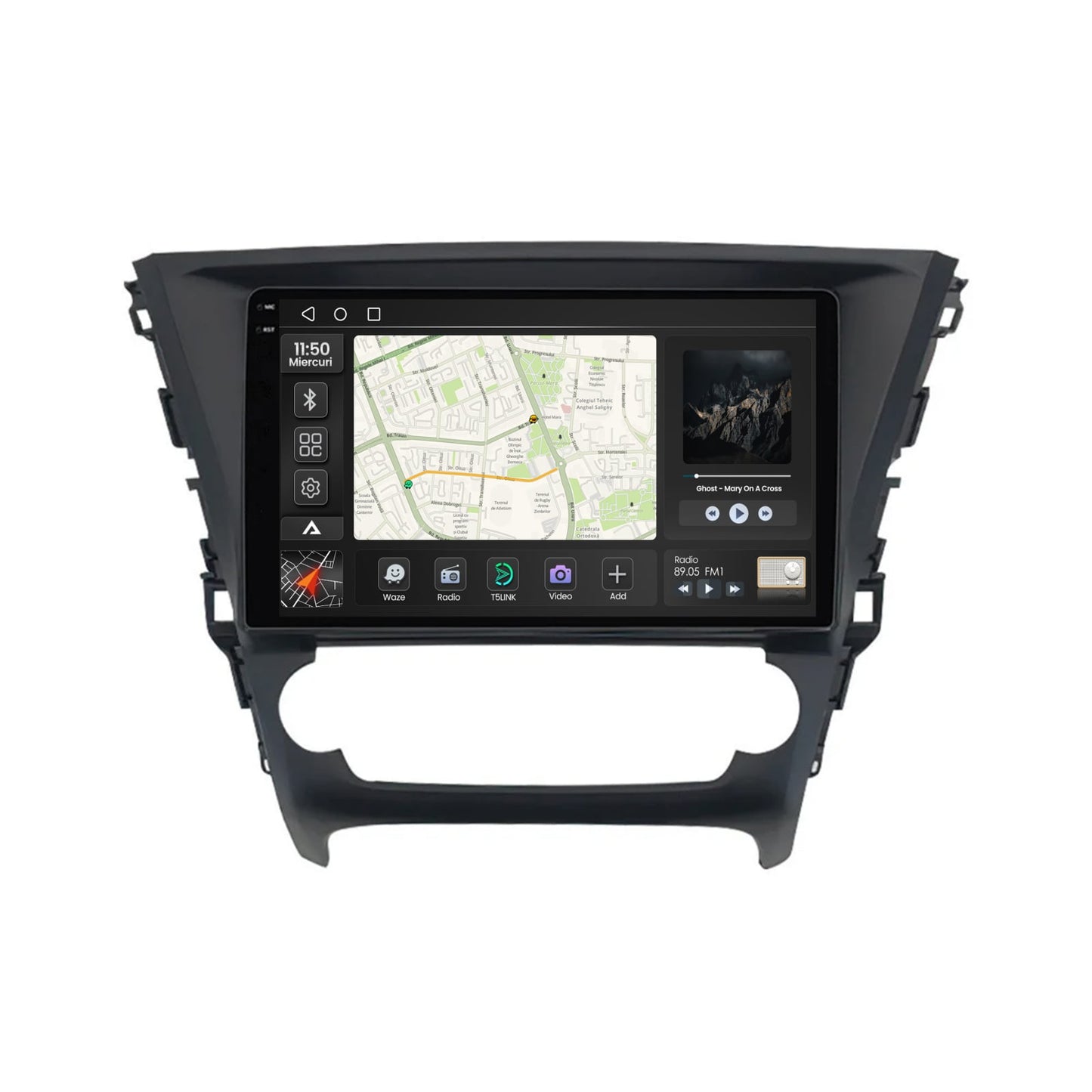 Navigatie 2K Toyota Avensis (2015-2018), Android, S-Quadcore / 4GB RAM + 64GB ROM, 10.36 Inch - AD-BGS100042K+AD-BGRKIT063