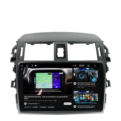 Navigatie 2K Toyota Corolla (2007-2013), Android, S-Quadcore / 4GB RAM + 64GB ROM, 9.5 Inch - AD-BGS90042K+AD-BGRKIT067