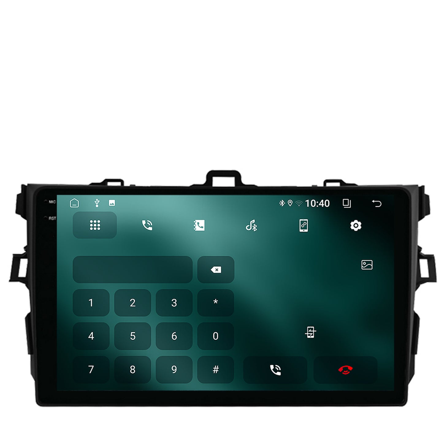 Navigatie 2K Toyota Corolla (2007-2013), Android, S-Quadcore / 4GB RAM + 64GB ROM, 9.5 Inch - AD-BGS90042K+AD-BGRKIT091