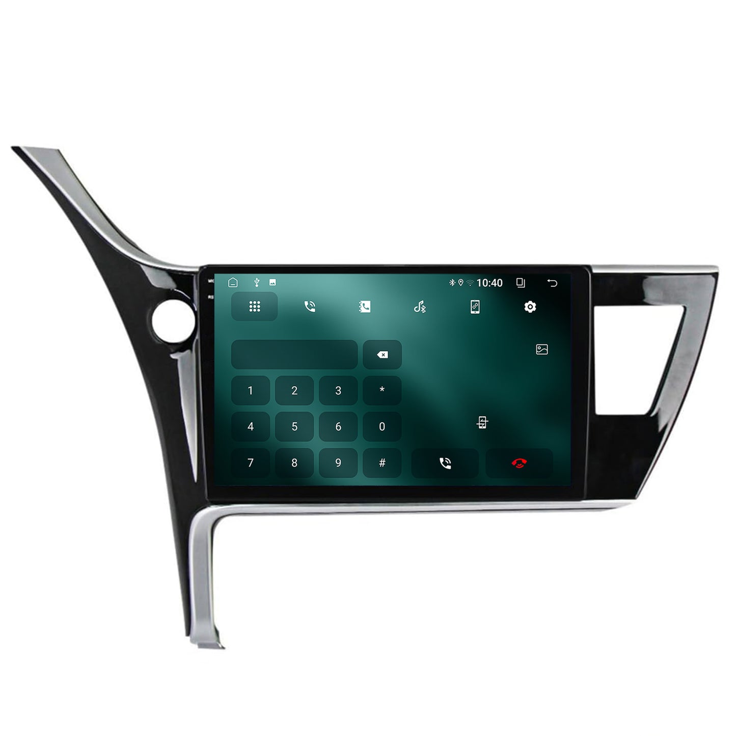 Navigatie 2K Toyota Corolla / Auris (2017-2020), Android, S-Quadcore / 4GB RAM + 64GB ROM, 10.36 Inch - AD-BGS100042K+AD-BGRKIT079
