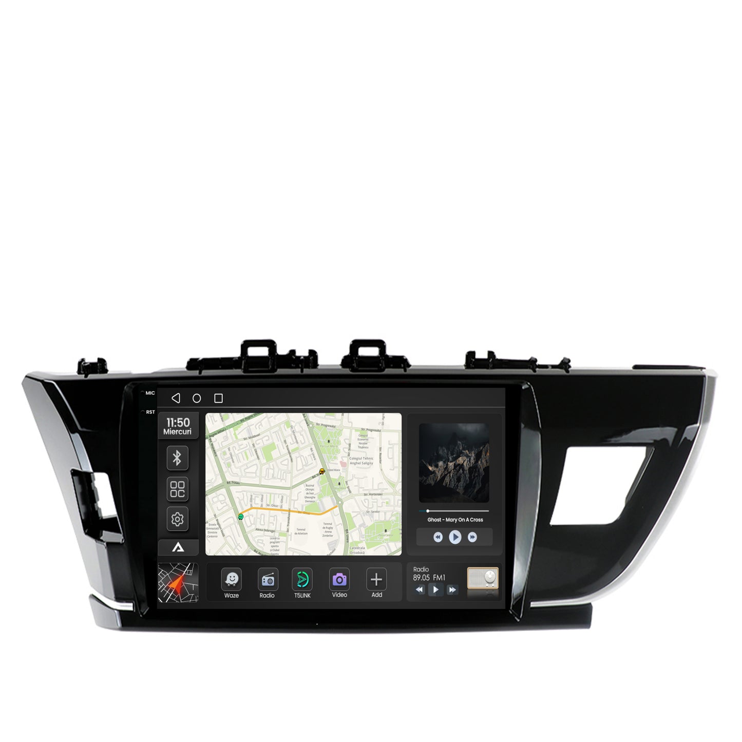 Navigatie 2K Toyota Corolla (2012-2016), Android, S-Quadcore / 4GB RAM + 64GB ROM, 10.36 Inch - AD-BGS100042K+AD-BGRKIT076