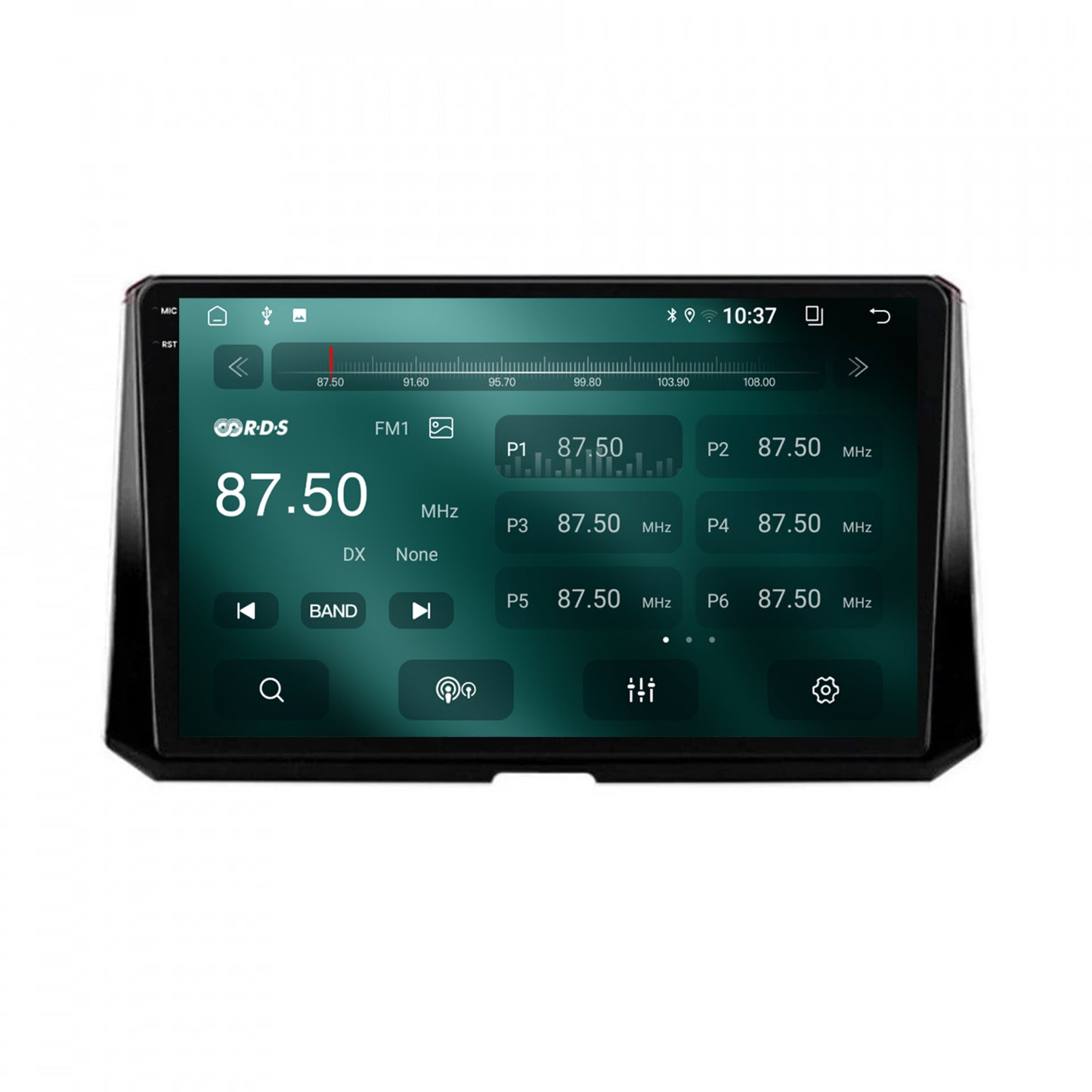 Navigatie 2K Toyota Corolla (2019-2023), Android, S-Quadcore / 4GB RAM + 64GB ROM, 10.36 Inch - AD-BGS100042K+AD-BGRKIT059