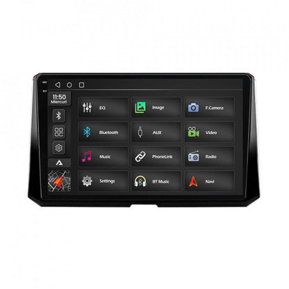 Navigatie 2K Toyota Corolla (2019-2023), Android, S-Quadcore / 4GB RAM + 64GB ROM, 10.36 Inch - AD-BGS100042K+AD-BGRKIT059