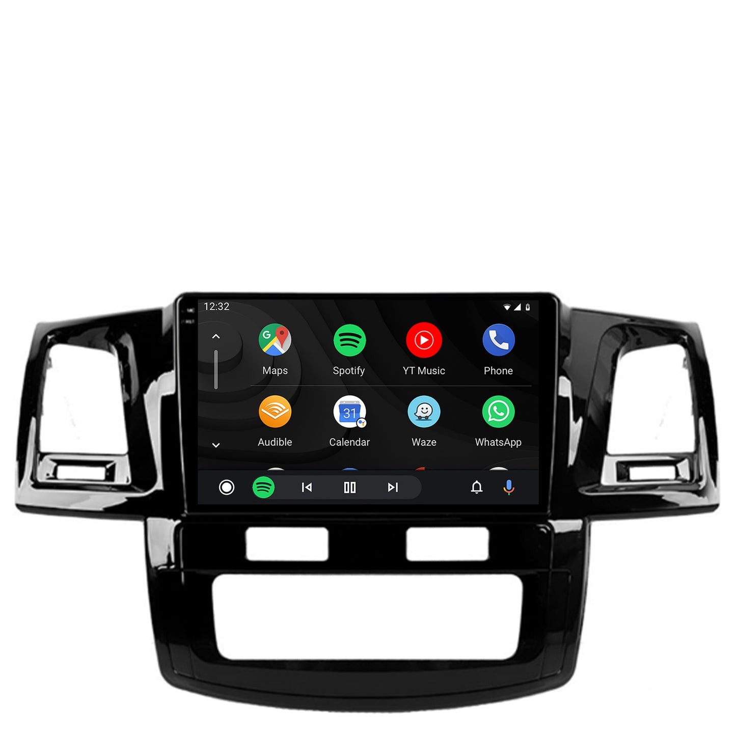Navigatie 2K Toyota Hilux (2008-2014), Android, S-Quadcore / 4GB RAM + 64GB ROM, 9.5 Inch - AD-BGS90042K+AD-BGRKIT081