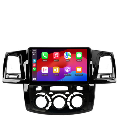 Navigatie 2K Toyota Hilux (2008-2014) Clima Manuala, Android, S-Quadcore / 4GB RAM + 64GB ROM, 9.5 Inch - AD-BGS90042K+AD-BGRKIT082