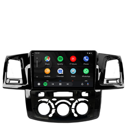 Navigatie 2K Toyota Hilux (2008-2014) Clima Manuala, Android, S-Quadcore / 4GB RAM + 64GB ROM, 9.5 Inch - AD-BGS90042K+AD-BGRKIT082