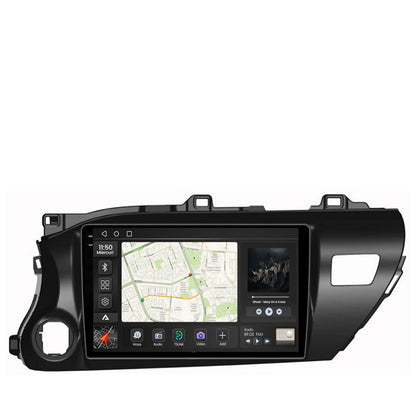 Navigatie 2K Toyota Hilux (2015+), Android, S-Quadcore / 4GB RAM + 64GB ROM, 10.36 Inch - AD-BGS100042K+AD-BGRKIT086