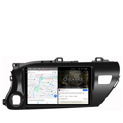 Navigatie 2K Toyota Hilux (2015+), Android, S-Quadcore / 4GB RAM + 64GB ROM, 10.36 Inch - AD-BGS100042K+AD-BGRKIT086