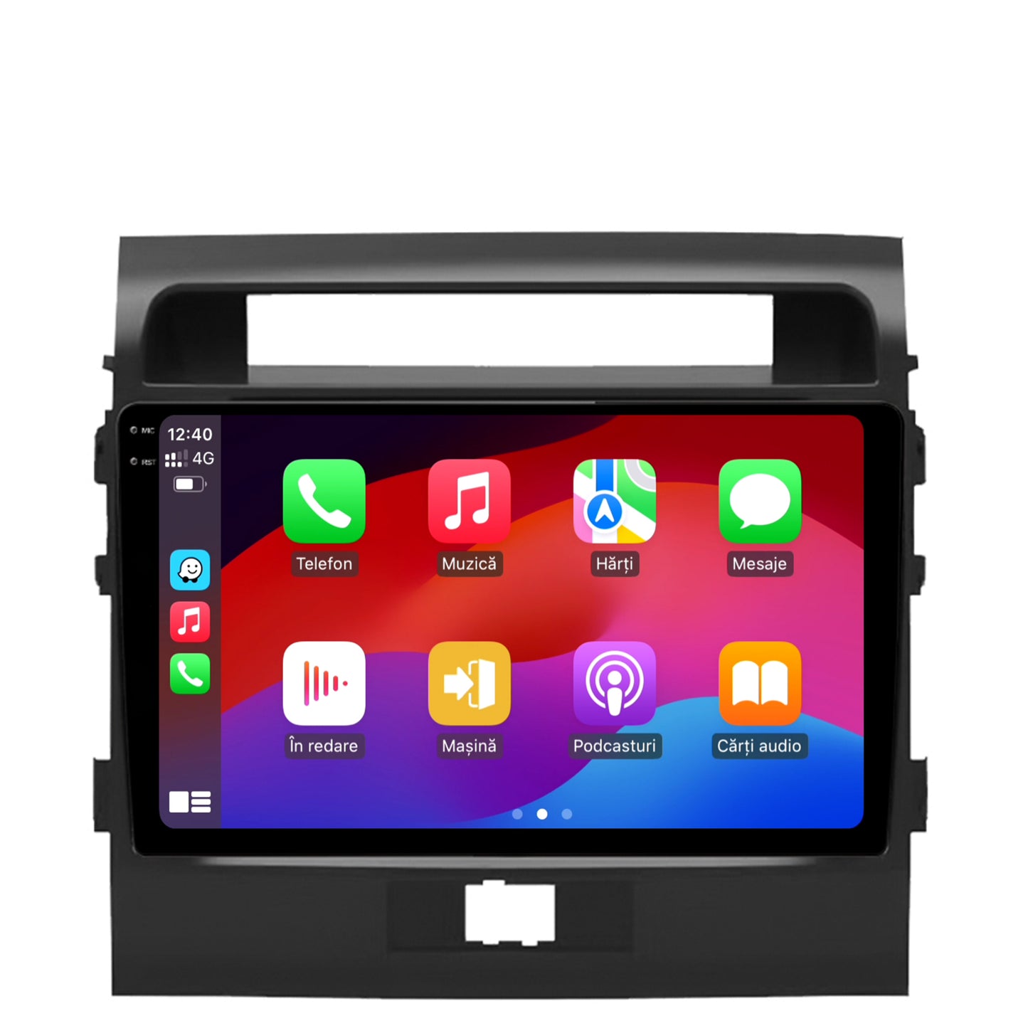 Navigatie 2K Toyota Land Cruiser 200 (2007-2015), Android, S-Quadcore / 4GB RAM + 64GB ROM, 9.5 Inch - AD-BGS90042K+AD-BGRKIT075
