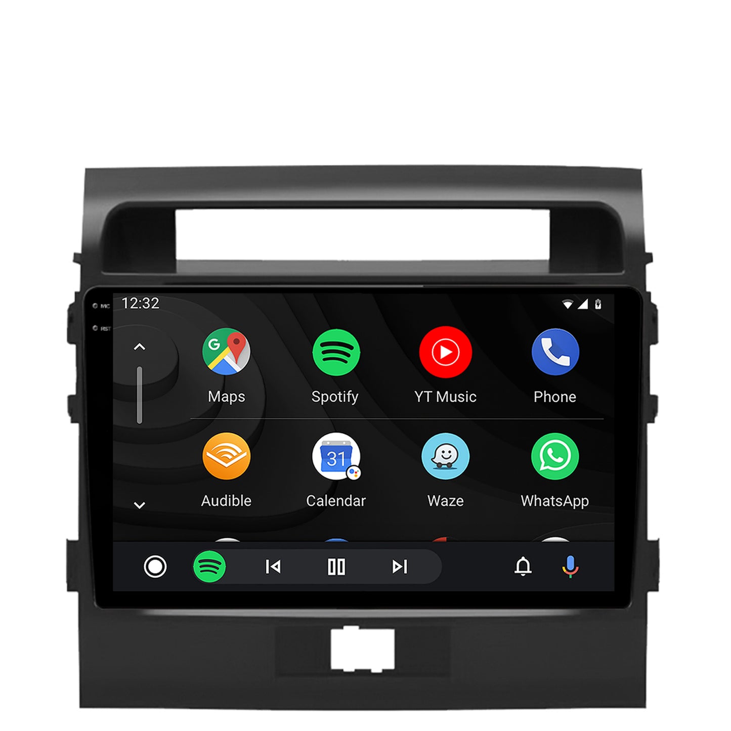 Navigatie 2K Toyota Land Cruiser 200 (2007-2015), Android, S-Quadcore / 4GB RAM + 64GB ROM, 9.5 Inch - AD-BGS90042K+AD-BGRKIT075