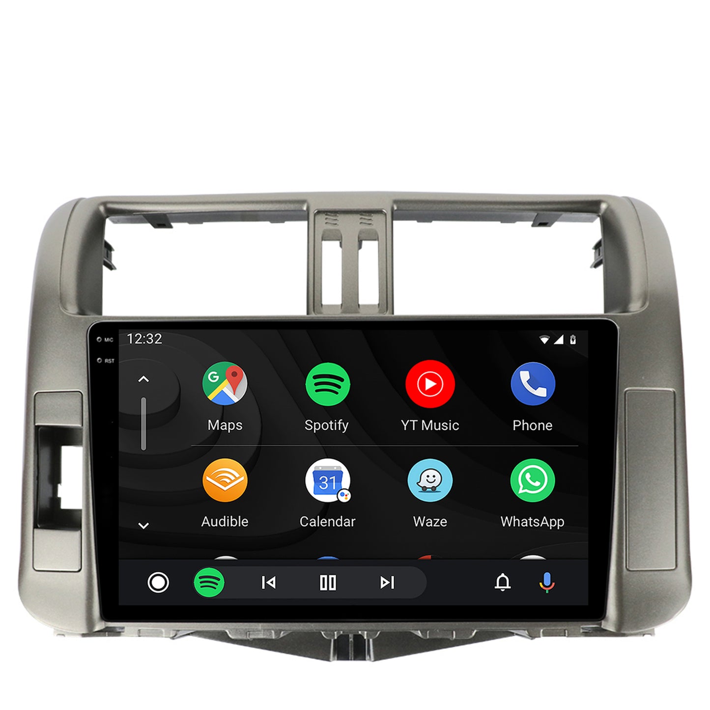 Navigatie 2K Toyota Land Cruiser Prado J150 (2009-2013), Android, S-Quadcore / 4GB RAM + 64GB ROM, 9.5 Inch - AD-BGS90042K+AD-BGRKIT070