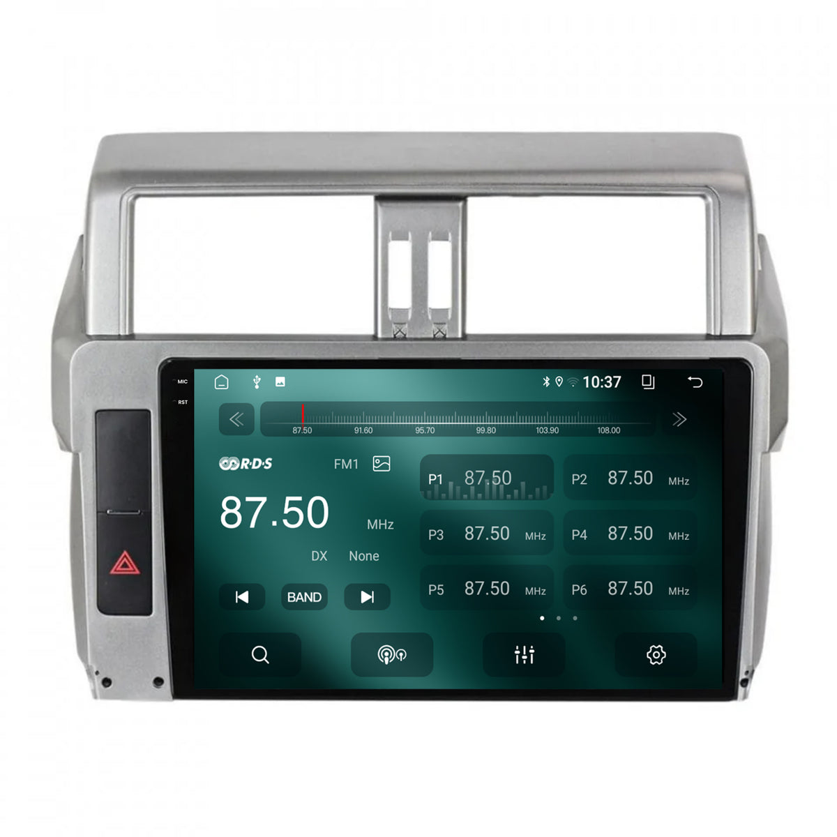 Navigatie 2K Toyota Land Cruiser Prado J150 (2013-2017), Android, S-Quadcore / 4GB RAM + 64GB ROM, 10.36 Inch - AD-BGS100042K+AD-BGRKIT061