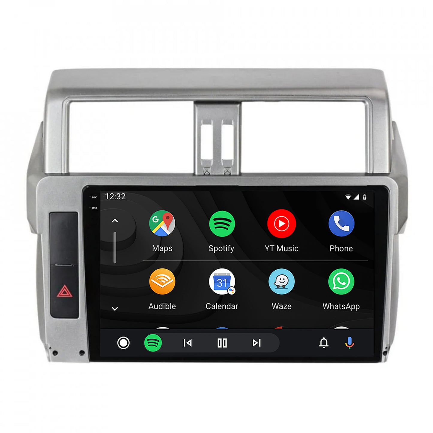 Navigatie 2K Toyota Land Cruiser Prado J150 (2013-2017), Android, S-Quadcore / 4GB RAM + 64GB ROM, 10.36 Inch - AD-BGS100042K+AD-BGRKIT061